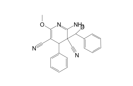 2-Amino-3-[deuterio(phenyl)methyl]-6-methoxy-4-phenyl-4H-pyridine-3,5-dicarbonitrile