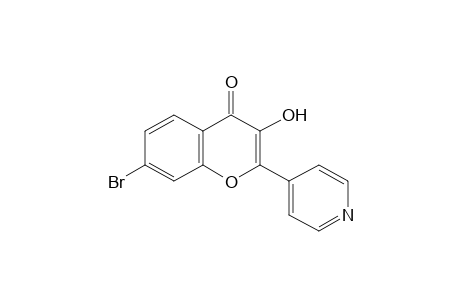 7-bromo-3-hydroxy-2-(4-pyridyl)chromone