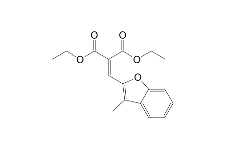 Diethyl [(3-methyl-2-benzofuryl)methylene]propanedioate