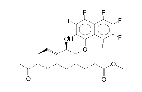 11-DEOXY-16-(HEPTAFLUORONAPHTH-1-YLOXY)-15BETA-PROSTAGLANDIN-E1,METHYL ESTER