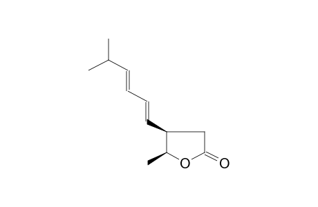 3-(5-METHYL-1,3-HEXADIENYL)-4-PENTANOLIDE