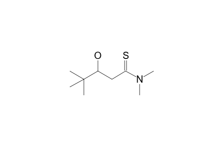 N,N-Dimethyl-3-hydroxy-4,4-dimethylpentanethioamide