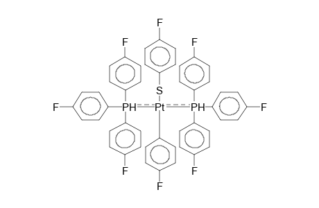 TRANS-PARA-FLUOROPHENYLBIS[TRIS(4-FLUOROPHENYL)PHOSPHINE](4-FLUOROPHENYLMERCAPTO)PLATINA