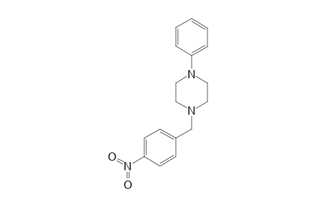 1-(p-nitrobenzyl)-4-phenylpiperazine
