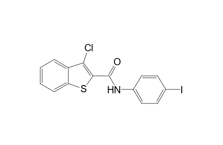 3-Chloro-N-(4-iodophenyl)-2-thianaphthenecarboxamide