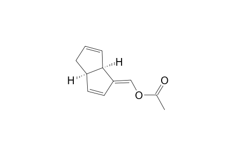 Methanol, (4,6a-dihydro-1(3aH)-pentalenylidene)-, acetate, (1E,3a.alpha.,6a.alpha.)-(.+-.)-