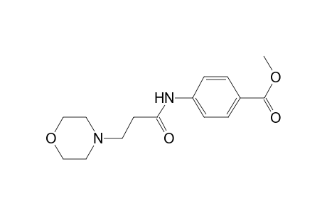 Methyl 4-([3-(4-morpholinyl)propanoyl]amino)benzoate