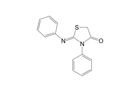 3-Phenyl-2-phenylimino-4-thiazolidinone