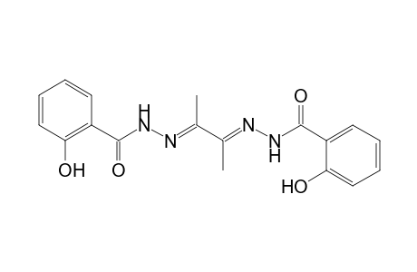 salicylic acid, (dimethylethanediylidene)dihydrazide