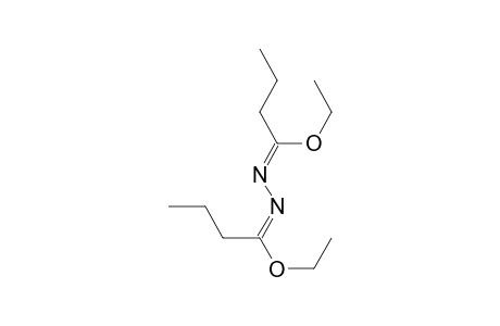 (nz,1E)-N-(1-Ethoxybutylidene)butanehydrazonic acid ethyl ester