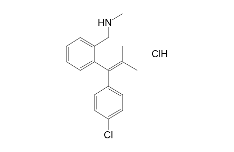 o-[1-(p-chlorophenyl)-2-methylpropenyl]-N-methylbenzylamine, hydrochloride