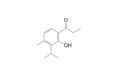 2'-hydroxy-3'-isopropyl-4'-methylpropiophenone