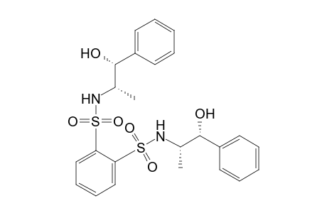 N,N'-Di[(1S,2R)-2-hydroxy-1-methyl-2-phenylethyl]-1,2-benzenedisulfonamide