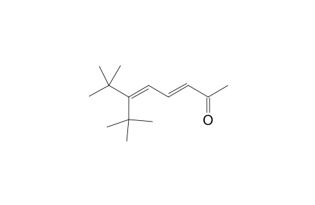 E-6,6-Di-tert-butylhexa-3,5-dien-2-one