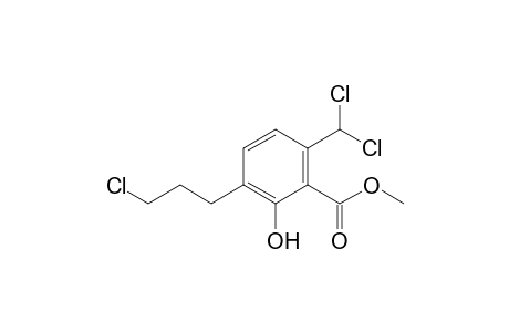 Methyl 3-(3-chloropropyl)-6-dichloromethyl-2-hydroxybenzoate