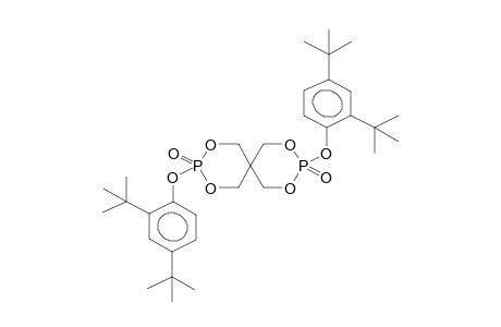 3,9-Bis(2,4-di-tert-butyl-phenoxy)-2,4,8,10-tetraoxa-3,9-diphospha-spiro(5.5)undecane 3,9-dioxide