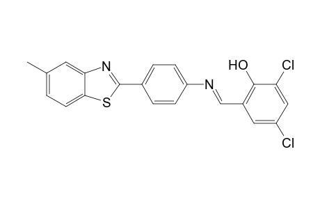 2-[4-(3,5-dichlorosalicylideneamino)phenyl]-5-methylbenzothiazole