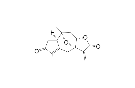 HEDYOSUMIN_A;7-ALPHA,10-ALPHA-EPOXY-3-OXO-1-ALPHA-H-GUAIA-4-(5),11-(13)-DIEN-8-ALPHA,12-OLIDE