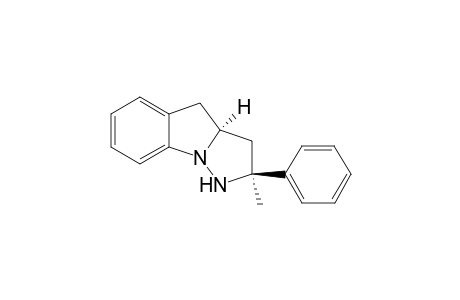 (2SR,3aSR)-2-Methyl-2-phenyl-2,3,3a,4-tetrahydro-1H-pyrazolo[1,5-a]indole