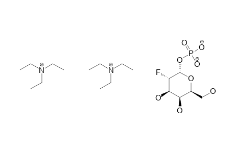 BIS-(TRIETHYLAMMONIUM)-2-DEOXY-2-FLUORO-ALPHA-D-GALACTOPYRANOSYL-PHOSPHATE