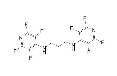 1,3-propanediamine, N~1~,N~3~-bis(2,3,5,6-tetrafluoro-4-pyridinyl)-