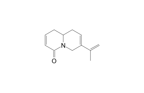 7-(1-Methylethenyl)-1,6,9,9A-tetrahydroquinolizin-4-one