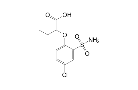 2-(4-chloro-2-sulfamoyl)phenoxy)butyric acid