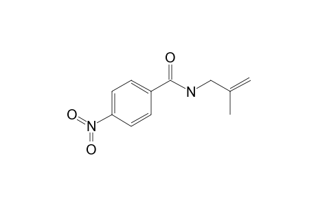 4-Nitrobenzamide, N-methallyl-