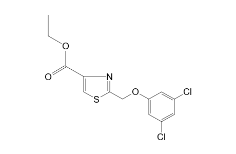 2-[(3,5-dichlorophenoxy)methyl]-4-thiazolecarboxylic acid, ethyl ester