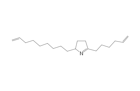 2-(1-hex-5-Enyl)-5-(1-non-8-enyl)-.delta.1-pyrroline