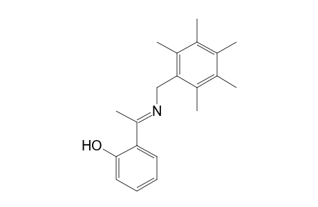 o-[N-(2,3,4,5,6-pentamethylbenzyl)acetimidoyl]phenol