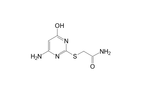 2-[(4-Amino-6-hydroxy-2-pyrimidinyl)sulfanyl]acetamide