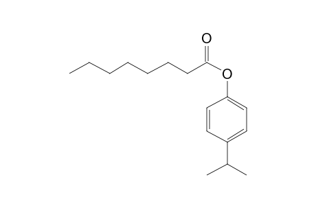 Octanoic acid, 4-isopropylphenyl ester