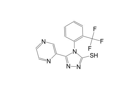 5-(2-pyrazinyl)-4-[2-(trifluoromethyl)phenyl]-4H-1,2,4-triazole-3-thiol