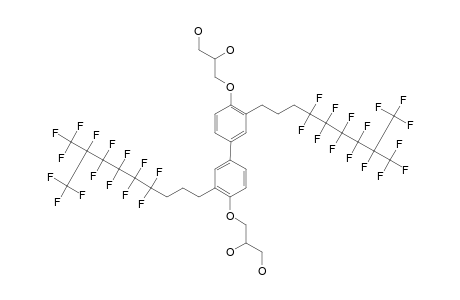 3-[4'-(2,3-DIHYDROXYPROPYLOXY)-3,3'-BIS-(1H,1H,2H,2H,3H,3H-PERFLUOROISODECYL)-BIPHENYL-4-YLOXY]-PROPANE-1,2-DIOL