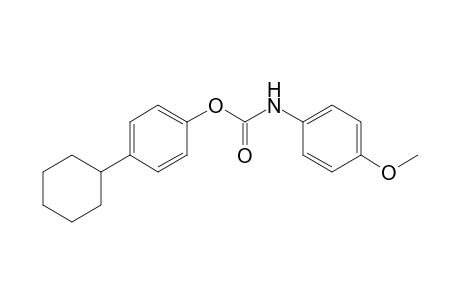 (4-Methoxyphenyl)carbamic acid 4-cyclohexylphenyl ester