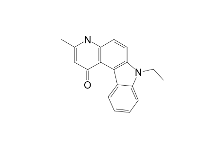 7-ETHYL-3-METHYL-4,7-DIHYDRO-1H-PYRIDO-[2,3-C]-CARBAZOL-1-ONE