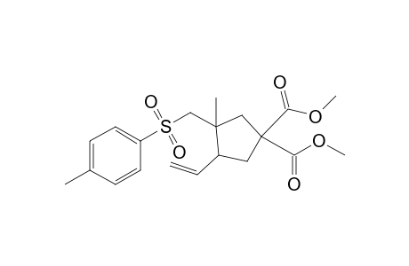 1,1-Dicarbomethoxyl-3-methyl-3-p-toluenesulfonylmethyl-4-vinylcyclopentane isomer