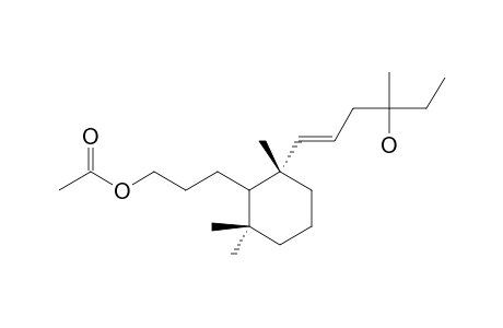 (E)-8-ACETOXY-17-NOR-8,9-SECOLABD-9(11)-EN-13-OL