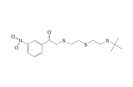 2-{{2-{[2-(tert-butylthio)ethyl]thio}ethyl}thio}-3'-nitroacetophenone