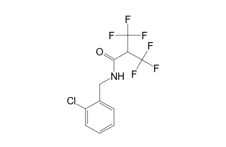 N-(2-Chlorobenzyl)-3,3,3-trifluoro-2-(trifluoromethyl)propanamide