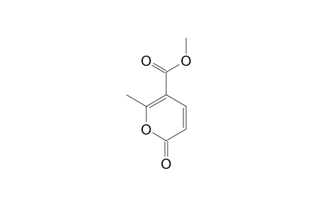 2H-Pyran-5-carboxylic acid, 6-methyl-2-oxo-, methyl ester