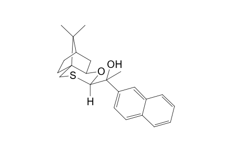 (1R,3R,6S,9R)-3-(1-(2-Naphthyl)ethyl]-11,11-dimethyl-2-oxa-4-thiatricyclo[4.4.0.1(6,9)]undecane