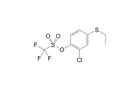 2-Chloro-4-(ethylthio)phenyl trifluoromethanesulfonate