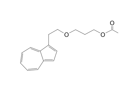 3-{2-(1-Azulyl)ethoxy}propyl acetate