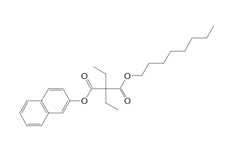 Diethylmalonic acid, 2-naphthyl octyl ester