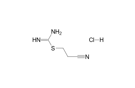 2-(2-CYANOETHYL)-2-THIOPSEUDOUREA, HYDROCHLORIDE