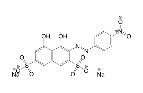 4,5-DIHYDROXY-3-[(p-NITROPHENYL)AZO]-2,7-NAPHTHALENEDISULFONIC ACID, DISODIUM SALT