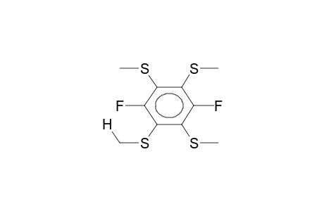 1,4-DIFLUORO-TETRAKIS(METHYLTHIO)BENZENE