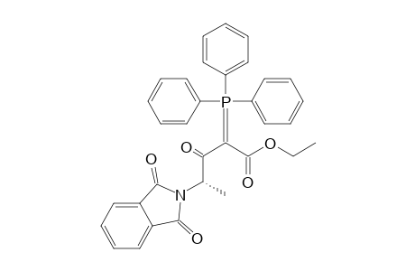 ETHYL-(4S)-3-OXO-4-PHTHALIMIDO-2-TRIPHENYL-PHOSPHORANYLIDENE-PENTANOATE